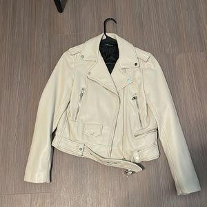 Zara leather jacket